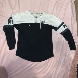 Victoria’s Secret pink shirt